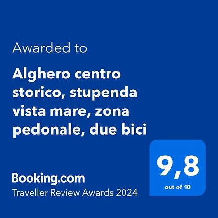 Centro Storico, Appartamento Esclusivo, 4' Piano Senza Ascensore Alghero Kültér fotó